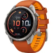 Garmin Fenix 9 Pro Amoled InReach 47 mm Grå | Pulsklocka