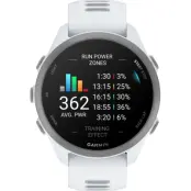 Garmin Forerunner 170 Music Amoled Vit | Pulsklocka