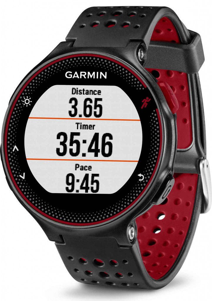 Garmin Forerunner 235 GPS WHR Black Red Pulsklocka Langdskidan