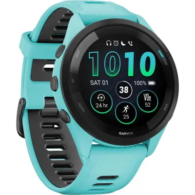 Garmin Forerunner 265 Pulsklocka Aqua/Black