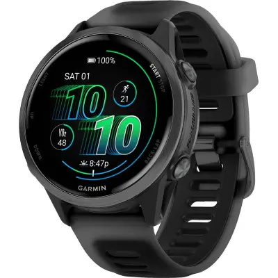 Garmin Forerunner 570 Amoled 42 mm Pulsklocka Black