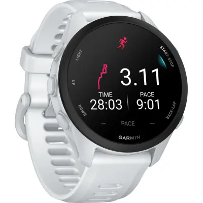 Garmin Forerunner 70 Amoled Vit | Pulsklocka
