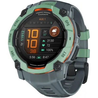 Garmin Instinct 3 Amoled 50 mm Blå | Pulsklocka