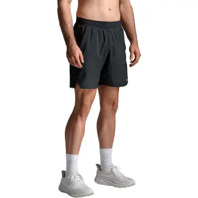 2XU Aero 7-inch Shorts M-Svart-S Herr Svart S | Löparshorts