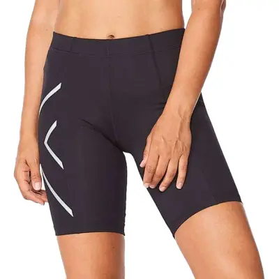 2XU Core Compression Shorts W-Svart-XL Dam Svart XL | Löparshorts
