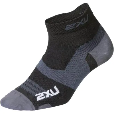2XU Vectr Ultralight 1/4 Crew Socks-Svart-XL Svart XL | Löparstrumpor