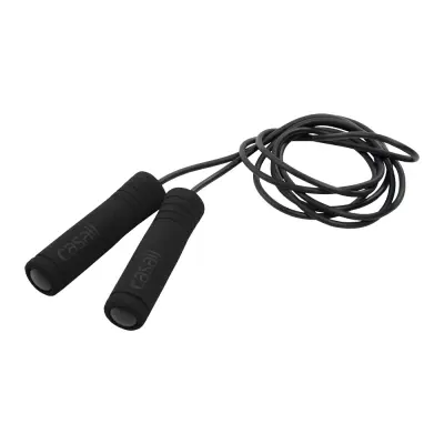 Casall Jump Rope Foam Handle Svart | Träningsutrustning