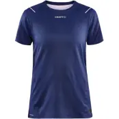 Craft PRO Hypervent SS Tee W-Mörkblå-XS Dam Blå XS | T-shirt