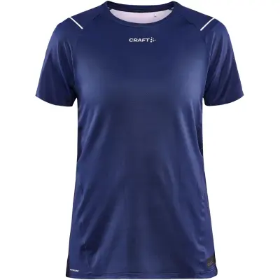 Craft PRO Hypervent SS Tee W-Mörkblå-XS Dam Blå XS | T-shirt