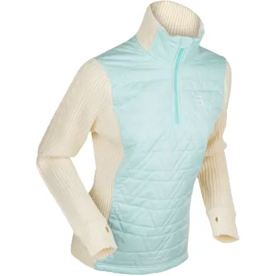 Dahlie Half Zip Comfy W-Vit-XL Dam Vit XL | Mellanlager Tröja