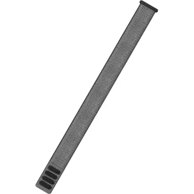 Garmin Armband UltraFit Nylon 22 mm Grå | Tillbehör