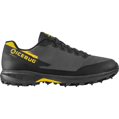 Icebug Pytho6 BUGrip M-Svart-US 11,5 Herr Svart US 11,5 | Trailskor