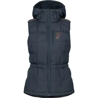 Johaug Adapt Down Vest W-Mörkblå-XS Dam Blå XS | Löparväst