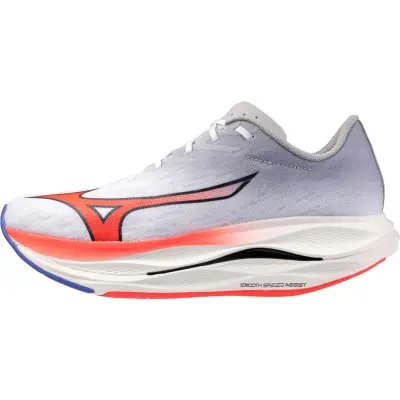 Mizuno Wave Rebellion Flash 3 M-Vit-UK 10,5 Herr Vit UK 10,5 | Löparskor