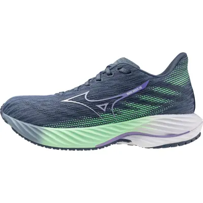 Mizuno Wave Rider 28 W-Mörkblå-UK 4,5 Dam Blå UK 4,5 | Löparskor
