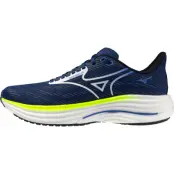 Mizuno Wave Rider 29 M-Mörkblå-UK 9,5 Herr Blå UK 9,5 | Löparskor