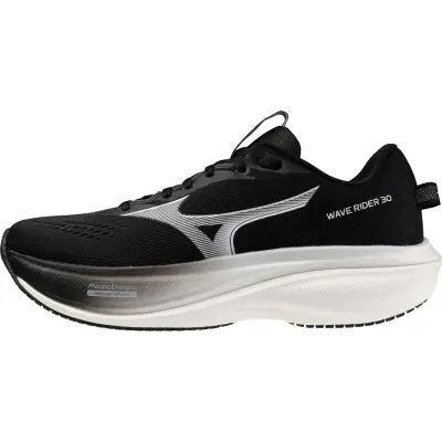 Mizuno Wave Rider 30 M-Svart-UK 10 Herr Svart UK 10 | Löparskor
