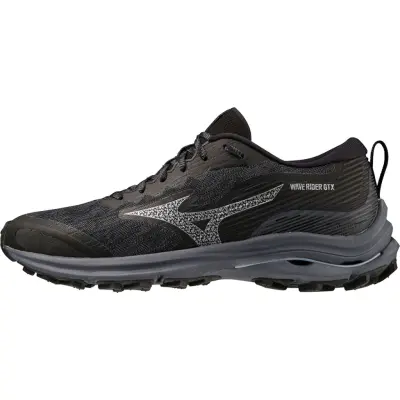 Mizuno Wave Rider GTX W-Svart-UK 4 Dam Svart UK 4 | Löparskor