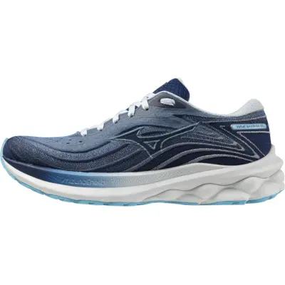 Mizuno Wave Skyrise 5 W-Mörkblå-UK 5 Dam Blå UK 5 | Löparskor