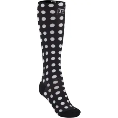 Noname O-Socks Dots-Svart-L Svart L | Orienteringsstrumpor