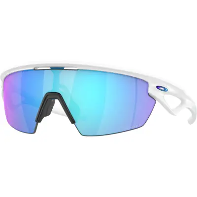 Oakley Sphaera Polarized Vit/Blå | Sportglasögon