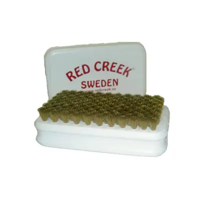 Röd Creek Borste Mässing Fin | Vallatillbehör