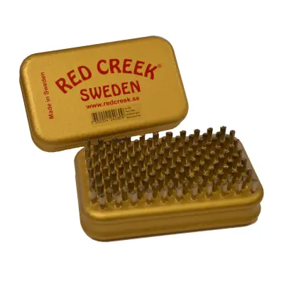 Röd Creek Borste Stål Ultrafin Rak Guld | Vallatillbehör