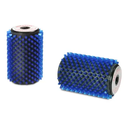 Röd Creek Rotoborste Blå Nylon Racing 100mm | Vallatillbehör