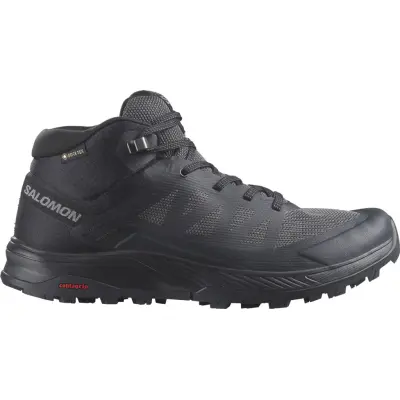 Salomon Outrise Mid GTX W-Svart-UK 4 Dam Svart UK 4 | Vandringsskor
