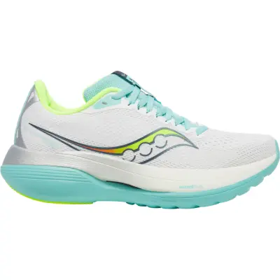 Saucony Endorphin Trainer W-Vit/Blå-USL 10 Dam Vit/Blå USL 10 | Löparskor