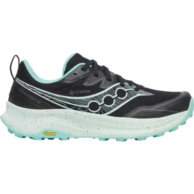 Saucony Peregrine 16 GTX W-Svart-USL 8,5 Dam Svart USL 8,5 | Trailskor