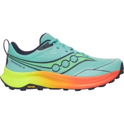 Saucony Peregrine 16 M Herr Turkos US 10 | Trailskor