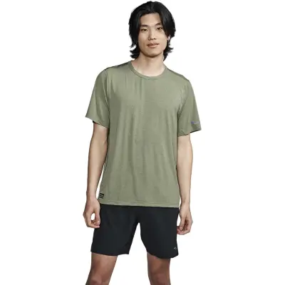Saucony Stopwatch Short Sleeve M-Mörkgrön-S Herr Mörkgrön S | T-shirt