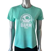 Saucony Stopwatch SS W BAMM 2022-Turkos-L Dam Turkos L | T-shirt