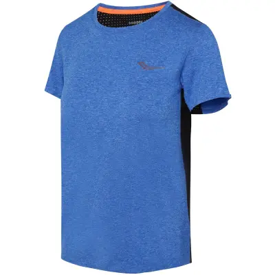 Saucony Time Trial SS W-Blå-XS Dam Blå XS | T-shirt