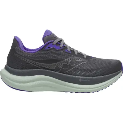 Saucony Triumph 23 GTX W-Mörkgrå-USL 7,5 Dam Mörkgrå USL 7,5 | Löparskor
