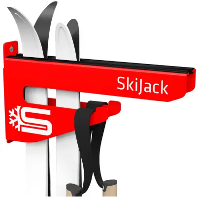 SkiJack Skihanger Wall Röd | Reservdelar