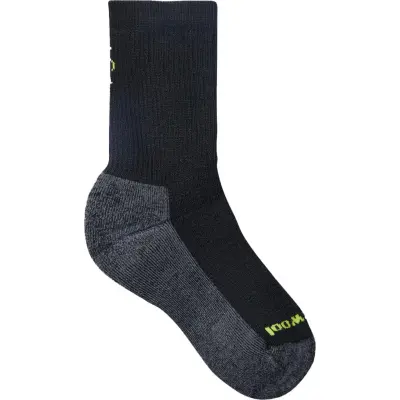 Smartwool Hike Full Cushion Crew Socks Kids-Svart-L Svart L | Strumpor