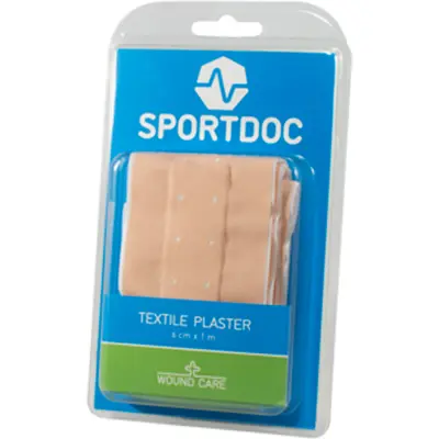 Sportdoc Textile Plaster 6cm x 1m | Tillbehör