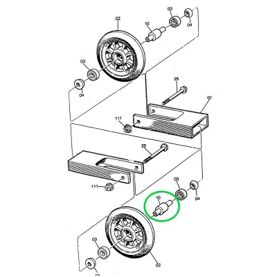 Swenor Axel Skate Rullskidor Reservdelar