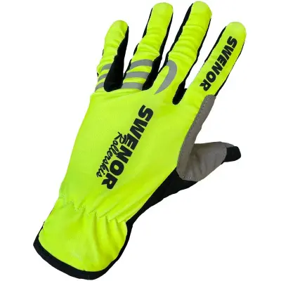 Swenor Rollerski Glove Rullskidhandskar Yellow, 10