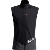 Swix Quantum Windstopper Vest M Herr Röd XL | Väst