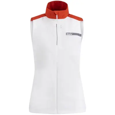 Swix Roadline Wind Vest W Dam Vit M | Löparväst