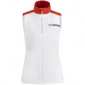 Swix V Roadline Wind Vest W Bright White/Fiery Red