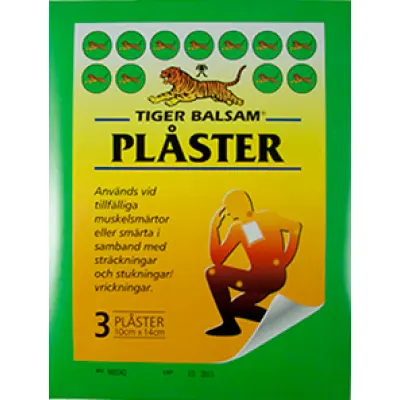 Tiger Balsam Plåster 3-pack | Liniment