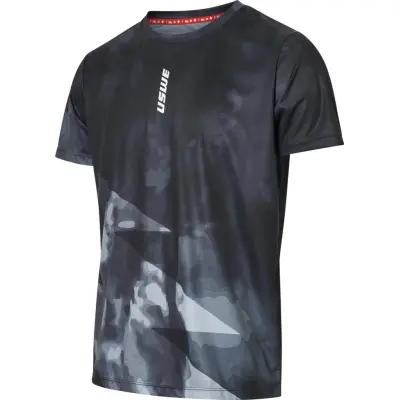 Uswe Dimma Trail Running SS Tee M-Svart-S Herr Svart S | T-shirt