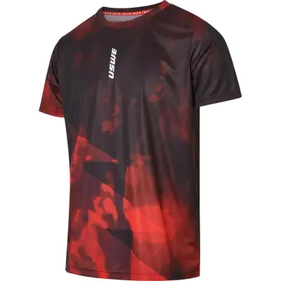 Uswe Dimma Trail Running SS Tee M-Röd-XS Herr Röd XS | T-shirt