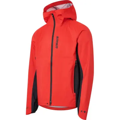 Uswe Waterproof Jacket M-Röd-XL Herr Röd XL | Löparjacka