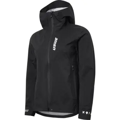 Uswe Waterproof Jacket W-Svart-M Dam Svart M | Löparjacka