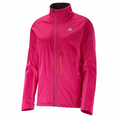 Salomon Lightning Softshell Jacka Dam Gaura Pink/Yar kläder